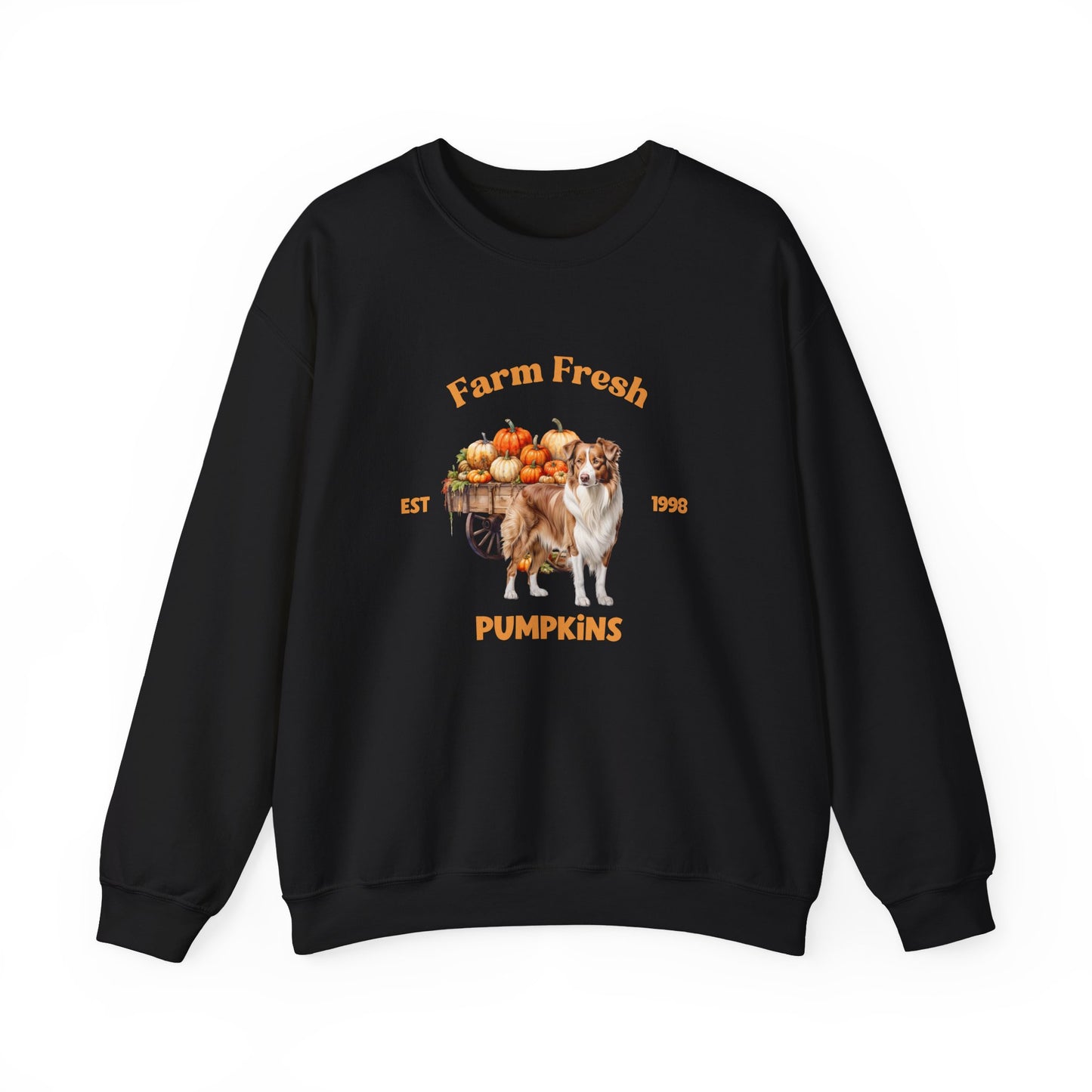 Australian Shepherd Dog Fall Unisex Heavy Blend Crewneck Sweatshirt