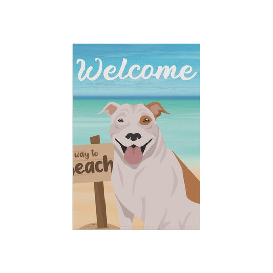 Pit Bull Dog Garden Flag