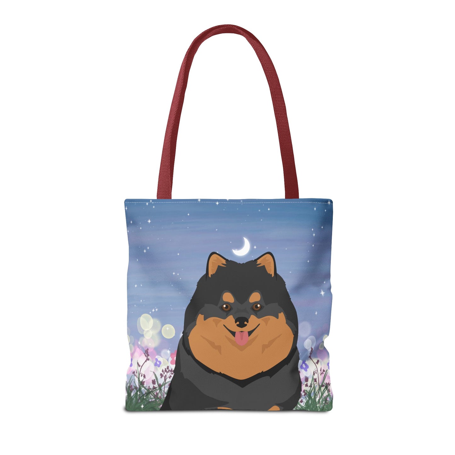 Pomeranian Dog Tote Bag 16x16