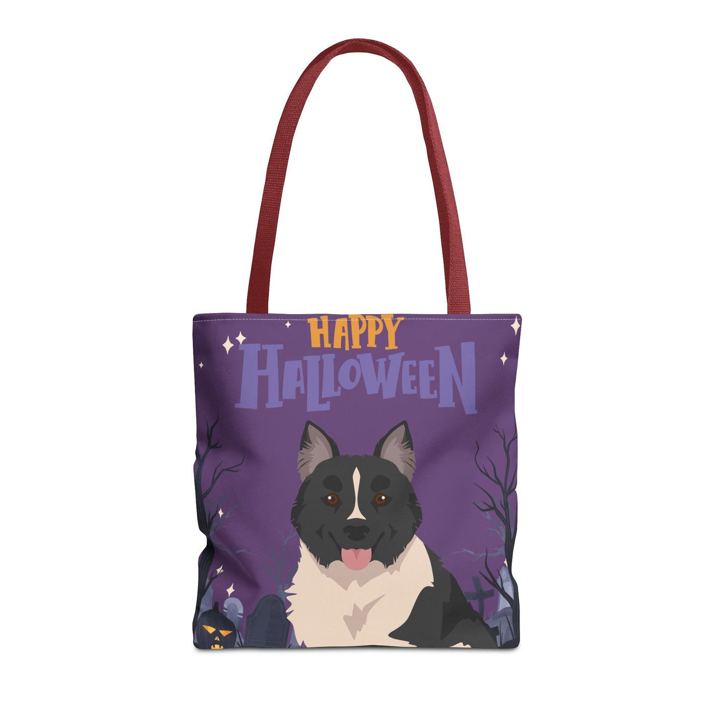 Elo Dog Happy Halloween Tote Bag 16x16