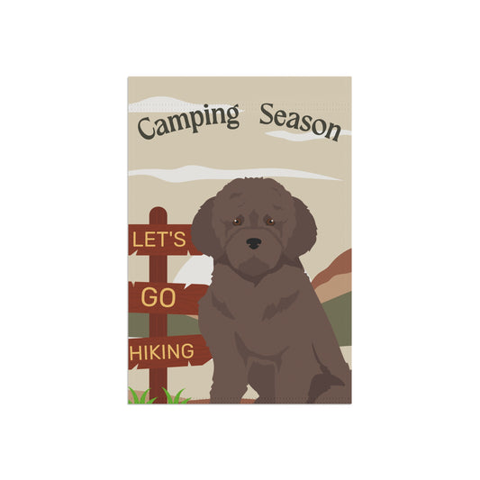 Lagotto Gomagnolo Dog Camping Garden Flag