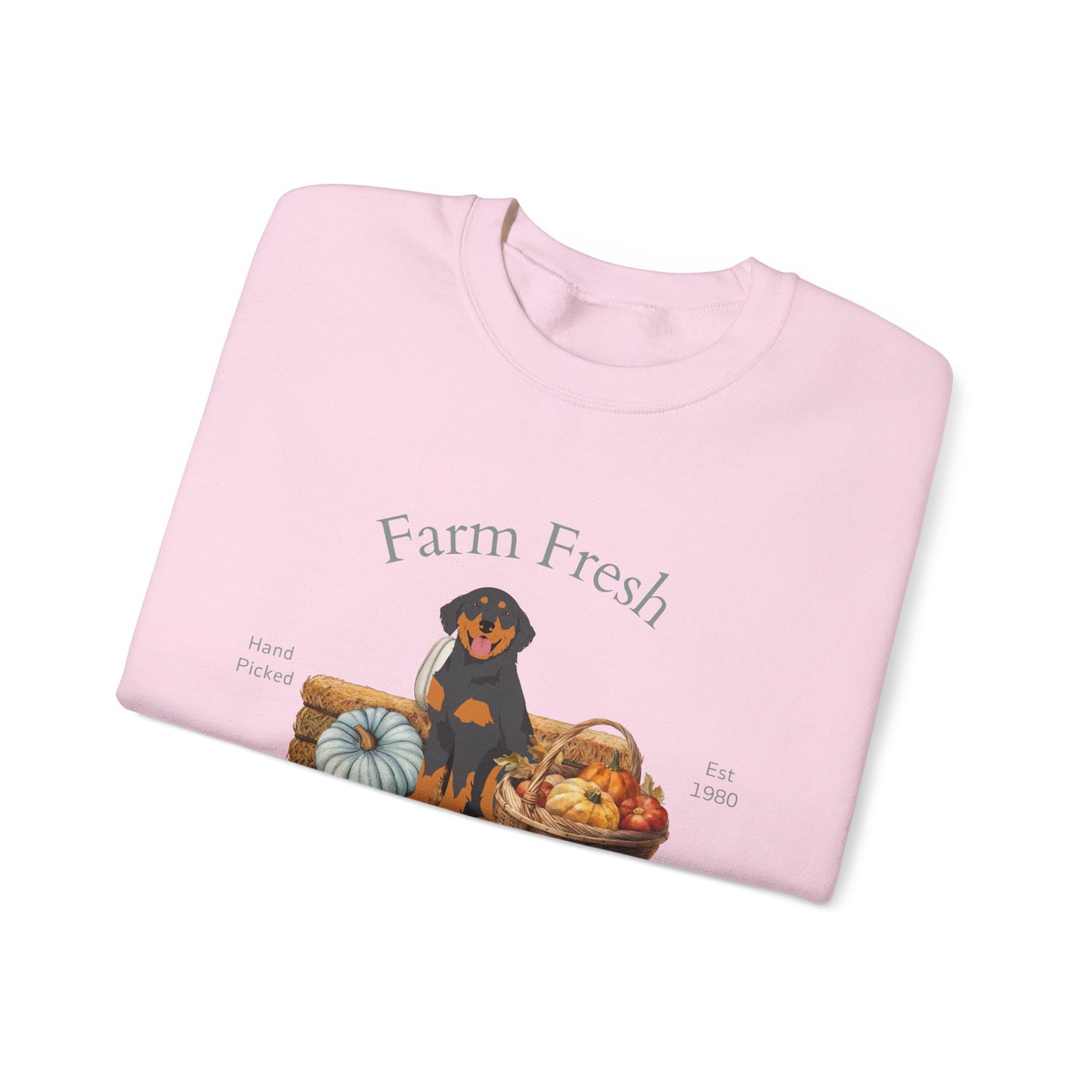 Hovawart Dog Fall Farm Fresh Unisex Heavy Blend Crewneck Sweatshirt