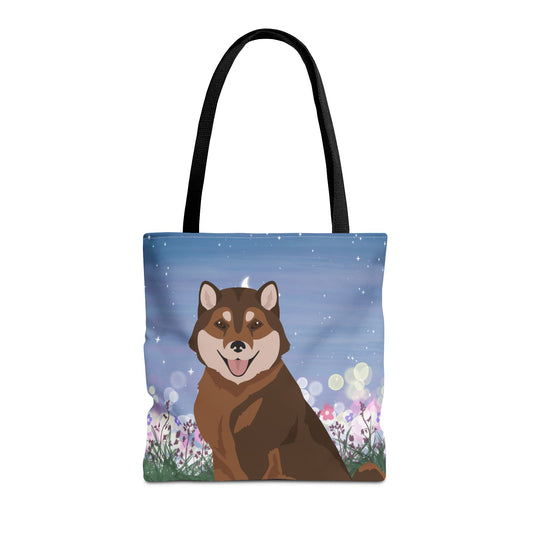 Hokkaido Dog Tote Bag 16x16