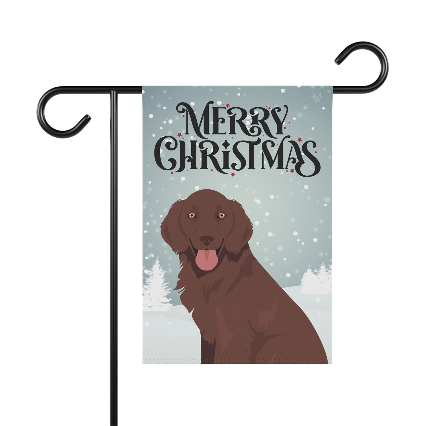 Flat Coated Retriever Dog Garden Flag