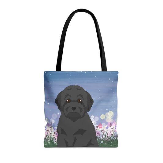 Toy Poodle Dog Tote Bag 16x16