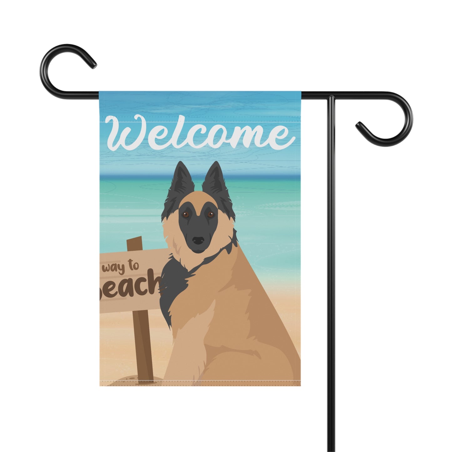 Belgian Tervuren Dog Garden Flag
