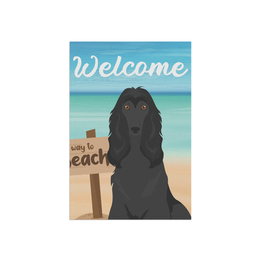 Afghan Hound Dog Garden Flag