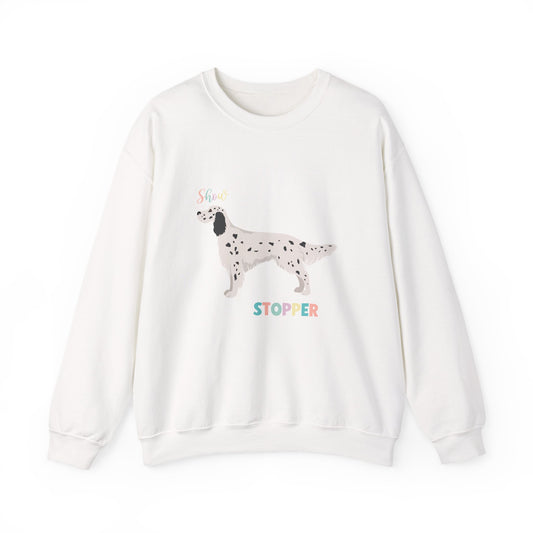 English Setter Dog Unisex Heavy Blend Crewneck Sweatshirt