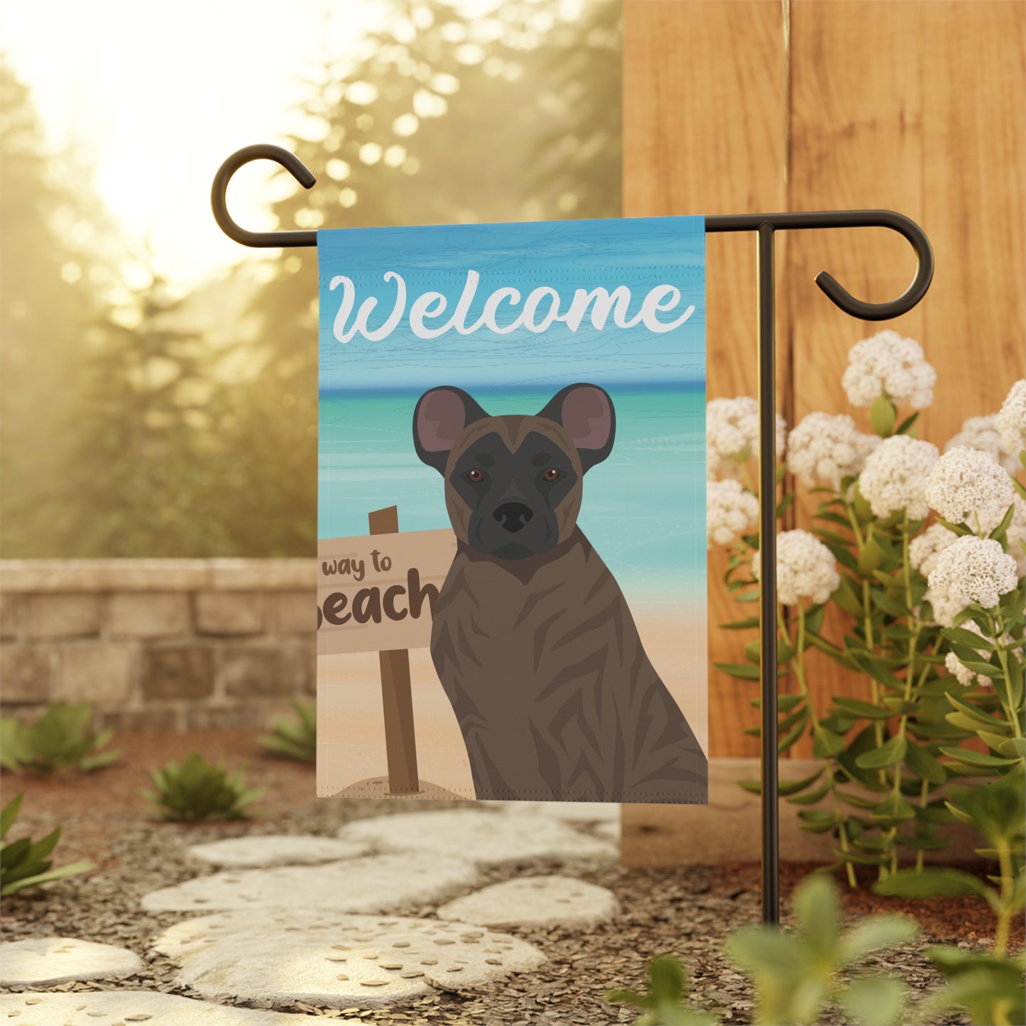 St Miguel Cattle Dog Dog Garden Flag