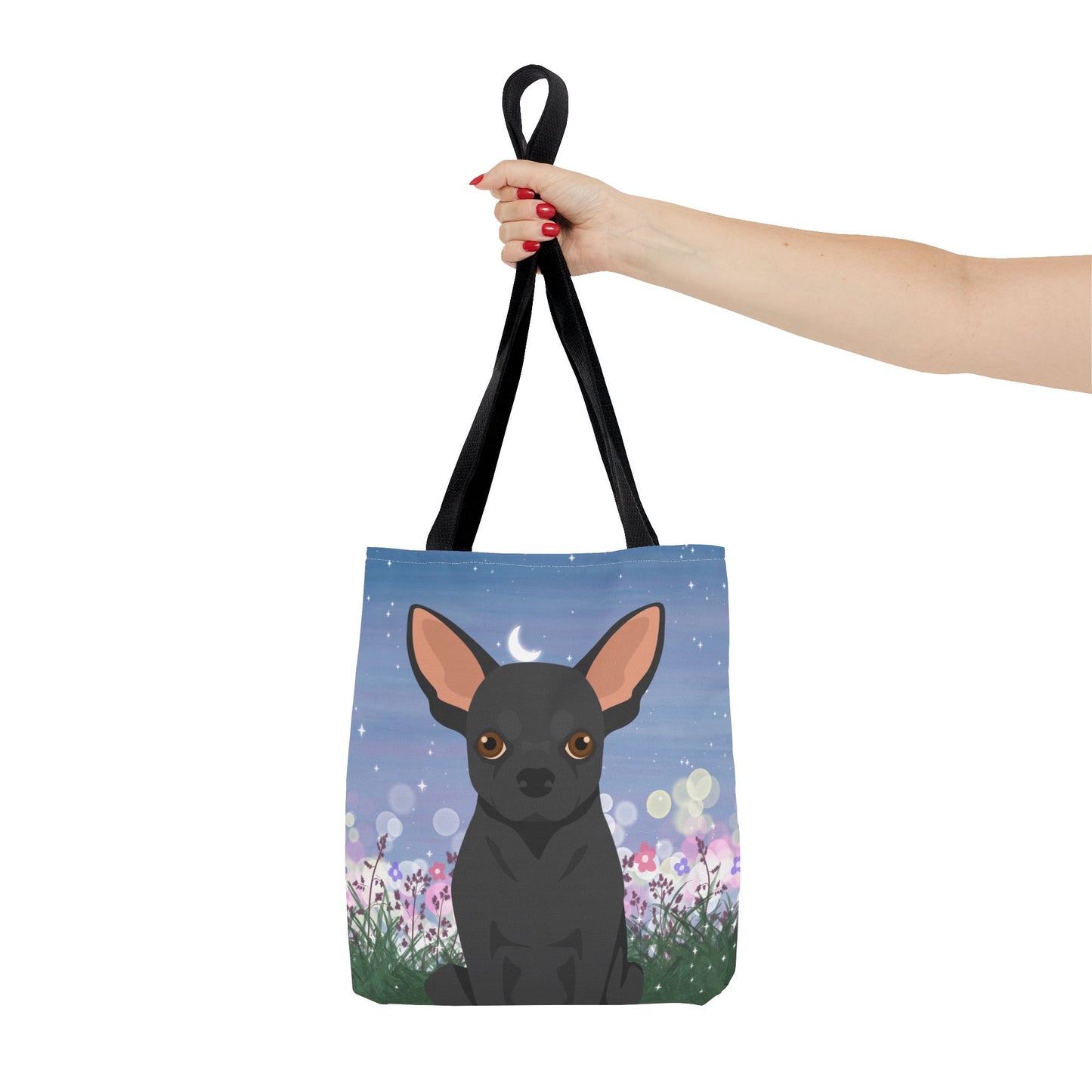 Chihuahua Dog Tote Bag 13x13
