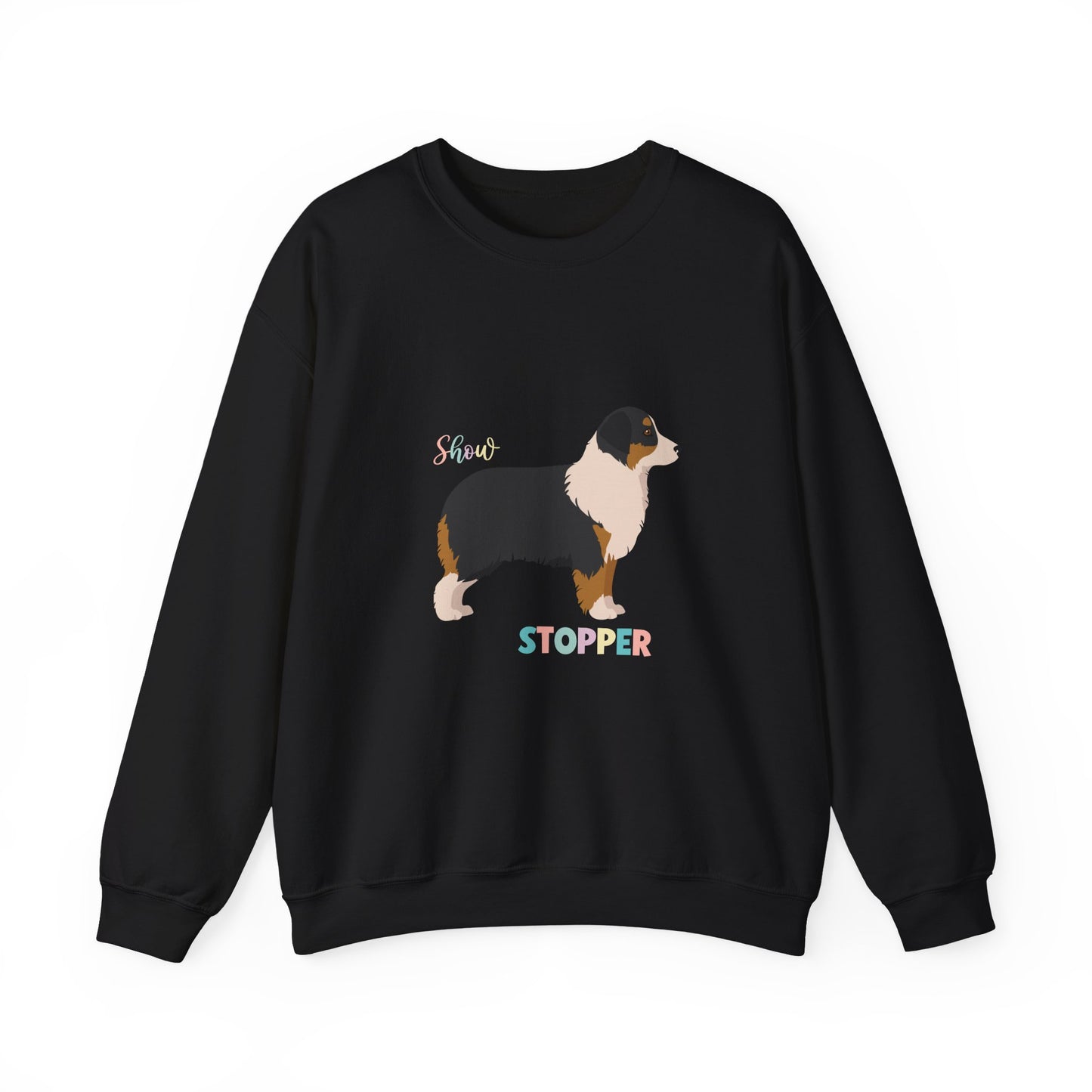 Miniature American Shepherd Dog Unisex Heavy Blend Crewneck Sweatshirt