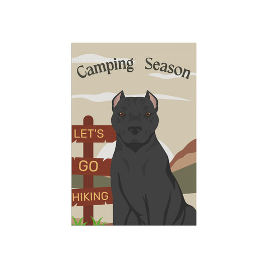 American Staffordshire Terrier Dog Camping Garden Flag