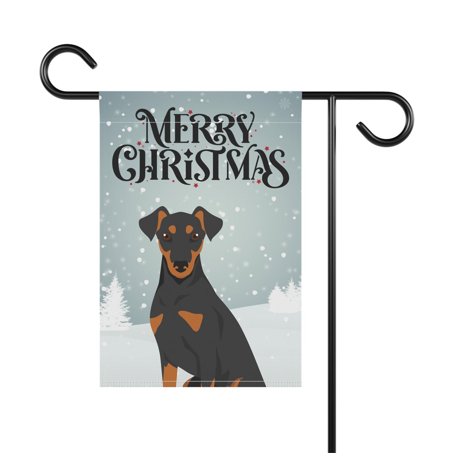 Manchester Terrier Dog Garden Flag