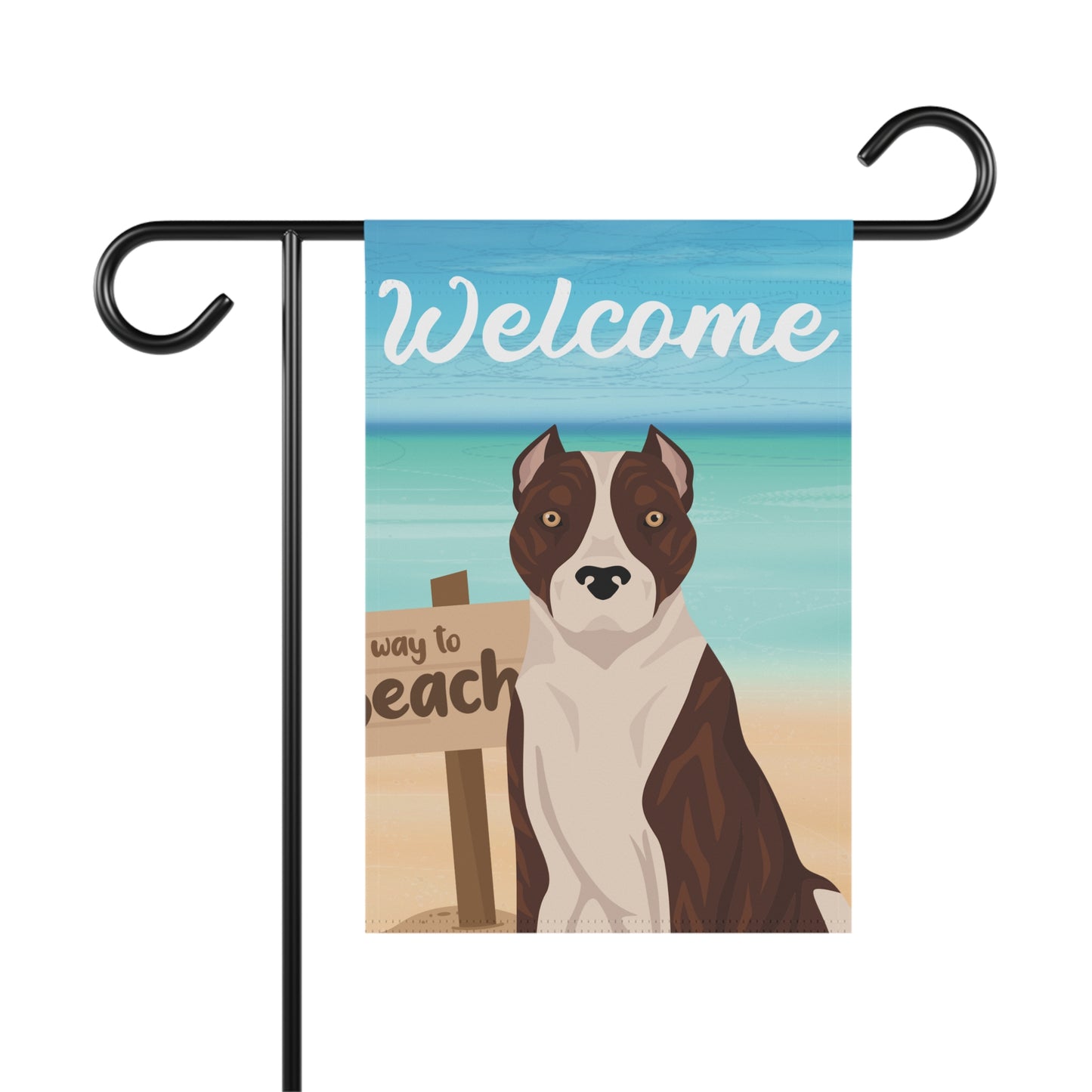 American Staffordshire Terrier Dog Garden Flag