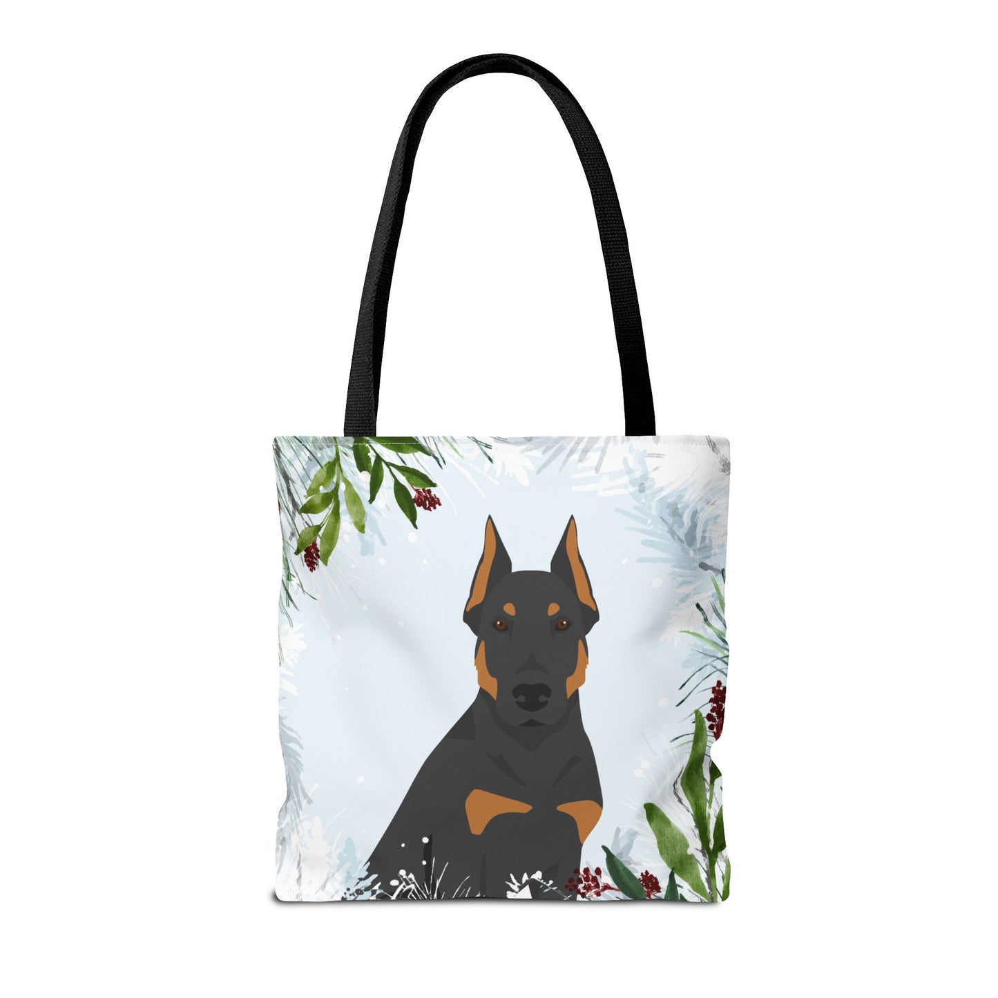 Beauceron Dog Christmas Holiday Tote Bag 16x16