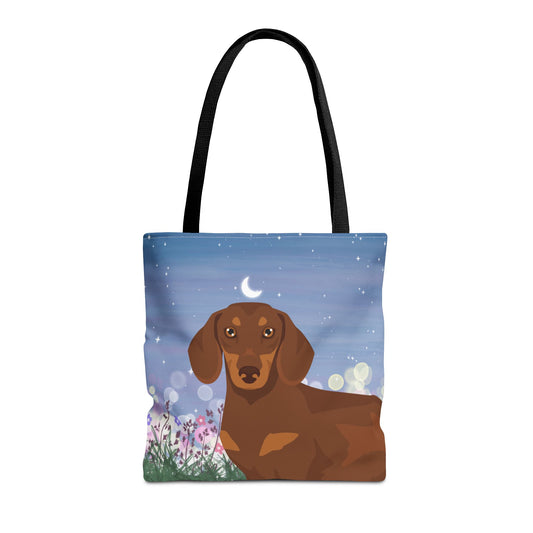 Dachshund Dog Tote Bag 16x16