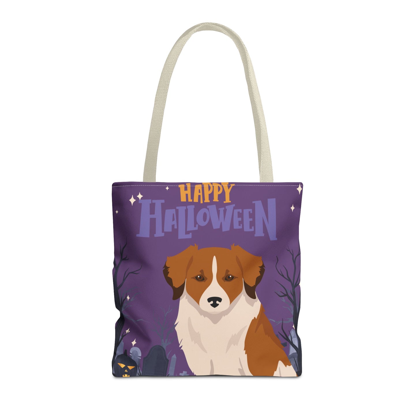 Kromfohrlander Dog Happy Halloween Tote Bag 16x16