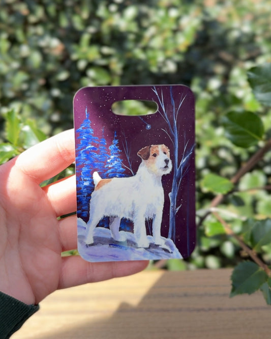 Jack Russell Terrier Dog Luggage Tag