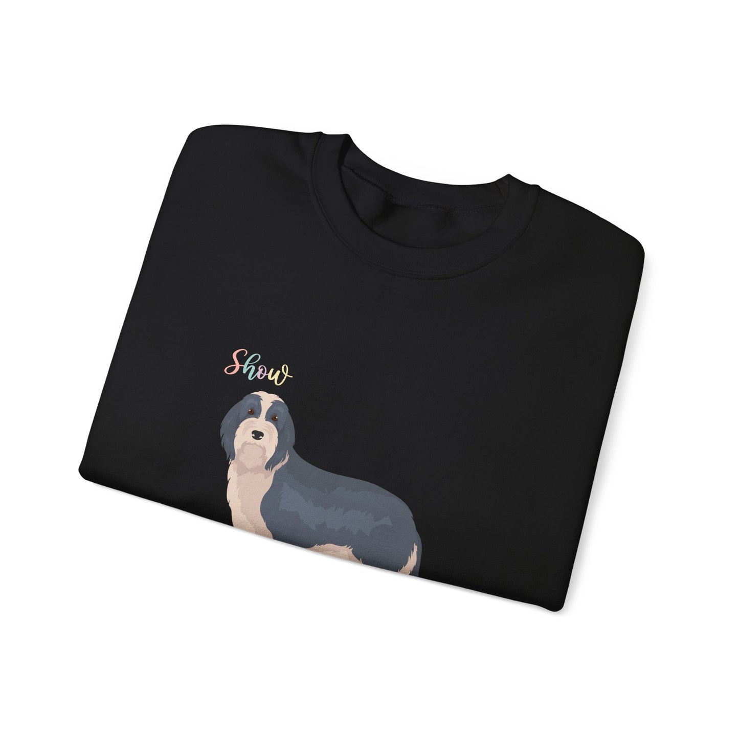 Bearded Collie Dog Unisex Heavy Blend Crewneck Sweatshirt