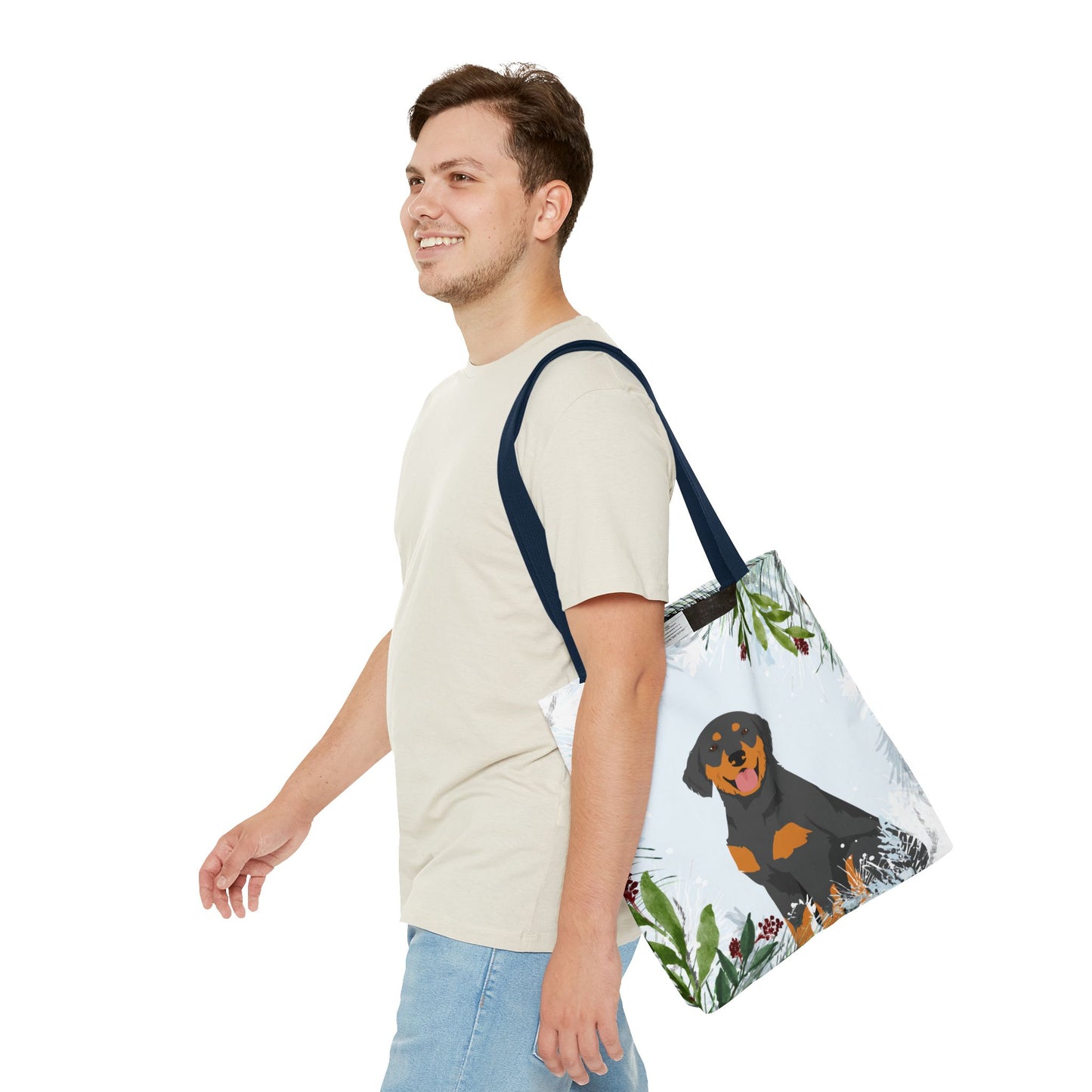 Hovawart Dog Christmas Holiday Tote Bag 16x16