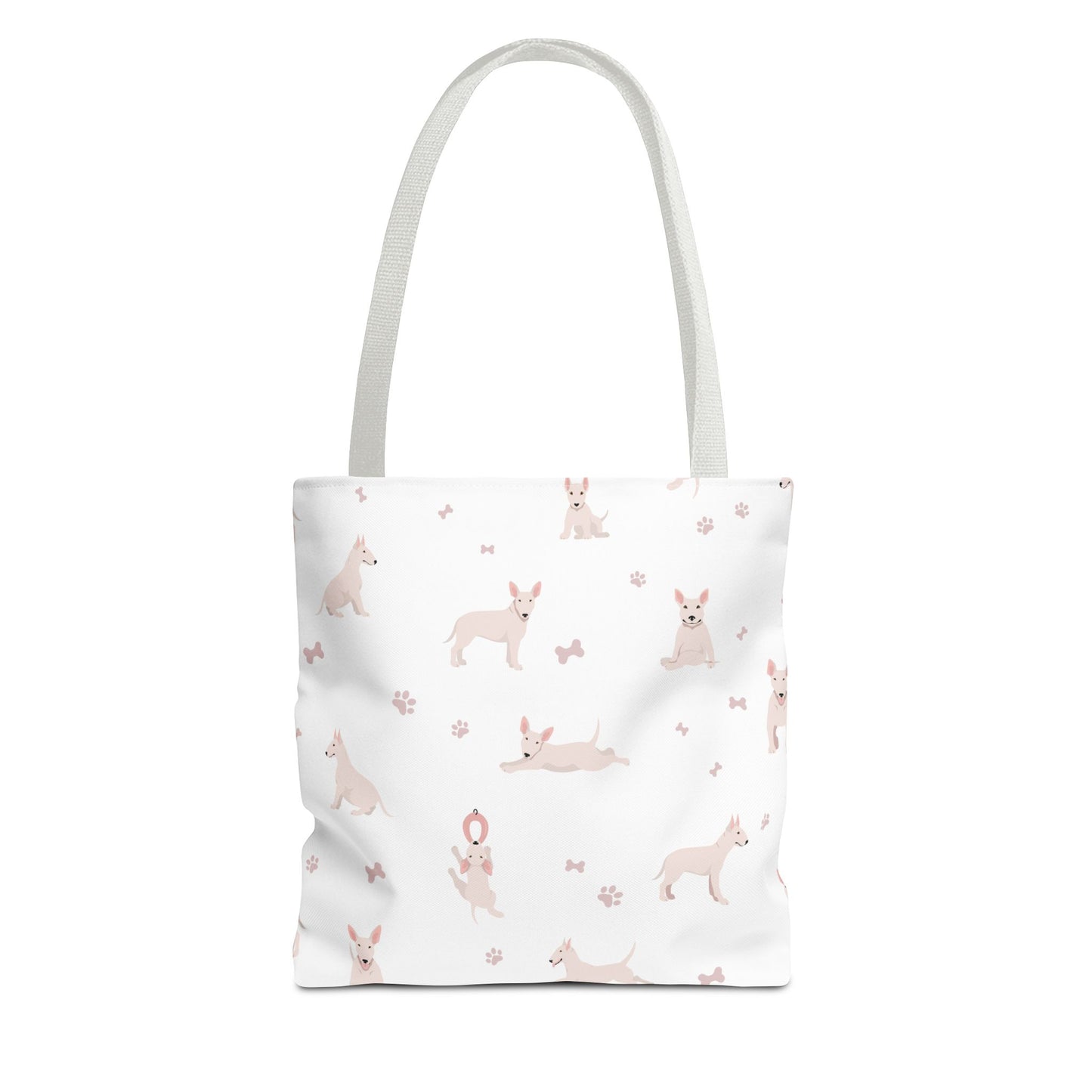 Bull Terrier Dog Tote Bag, Bull Terrier Dog Mom Gift