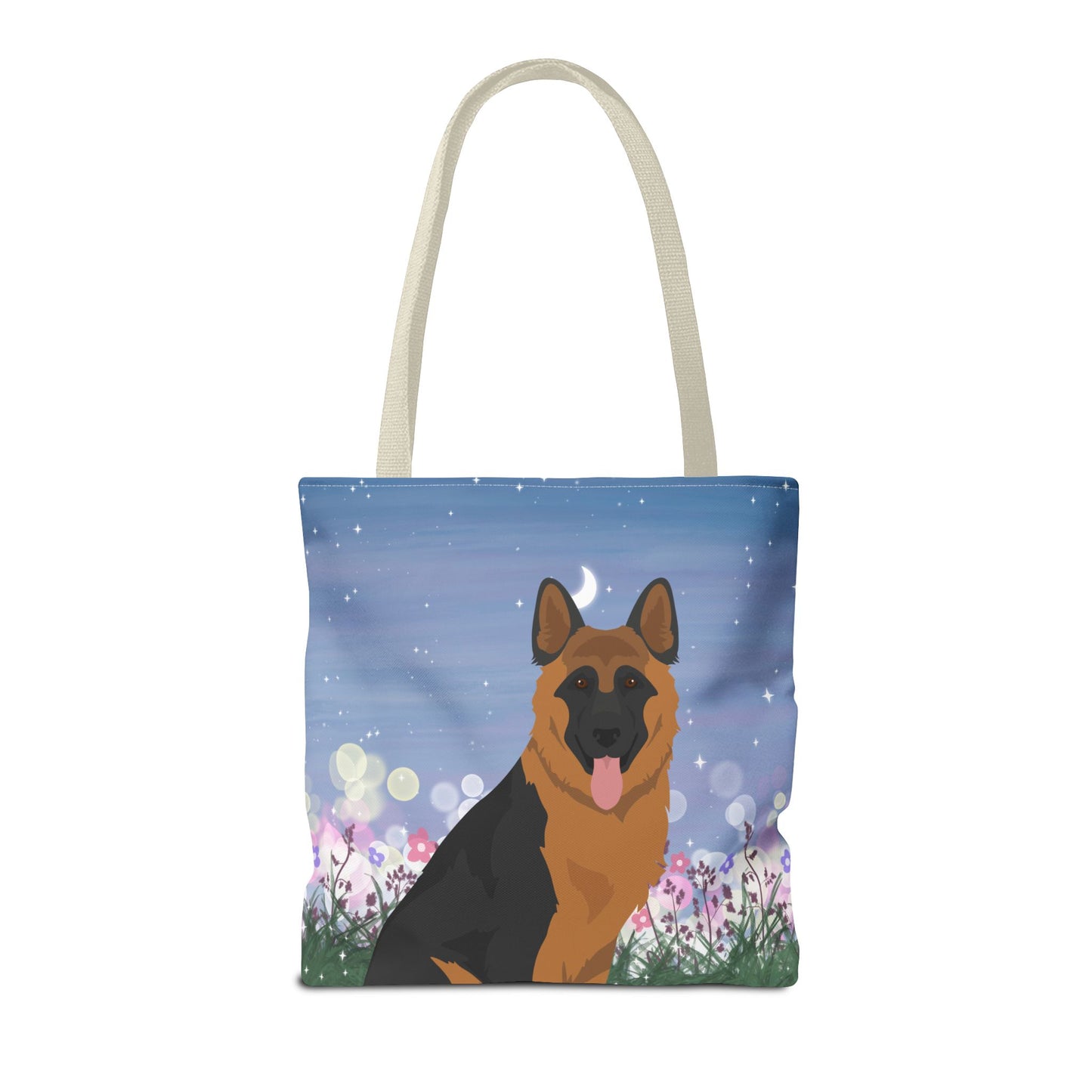 German Shepherd Dog Tote Bag 16x16
