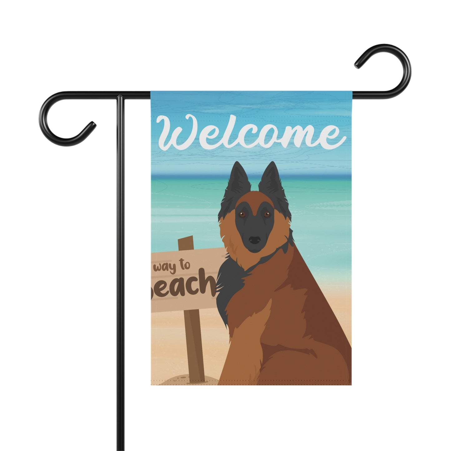Belgian Tervuren Dog Garden Flag