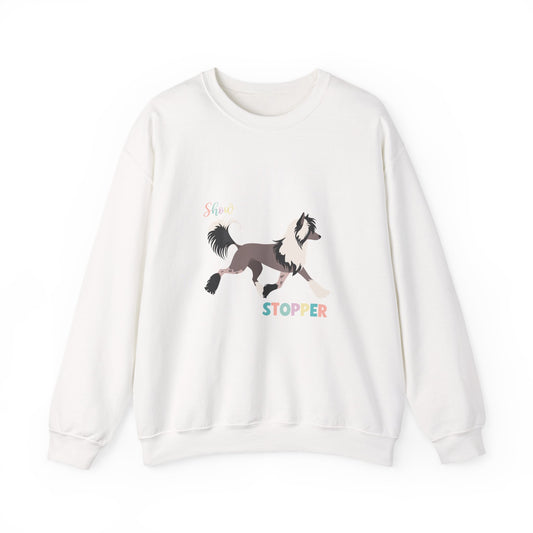 Chinese Crested Dog Dog Unisex Heavy Blend Crewneck Sweatshirt