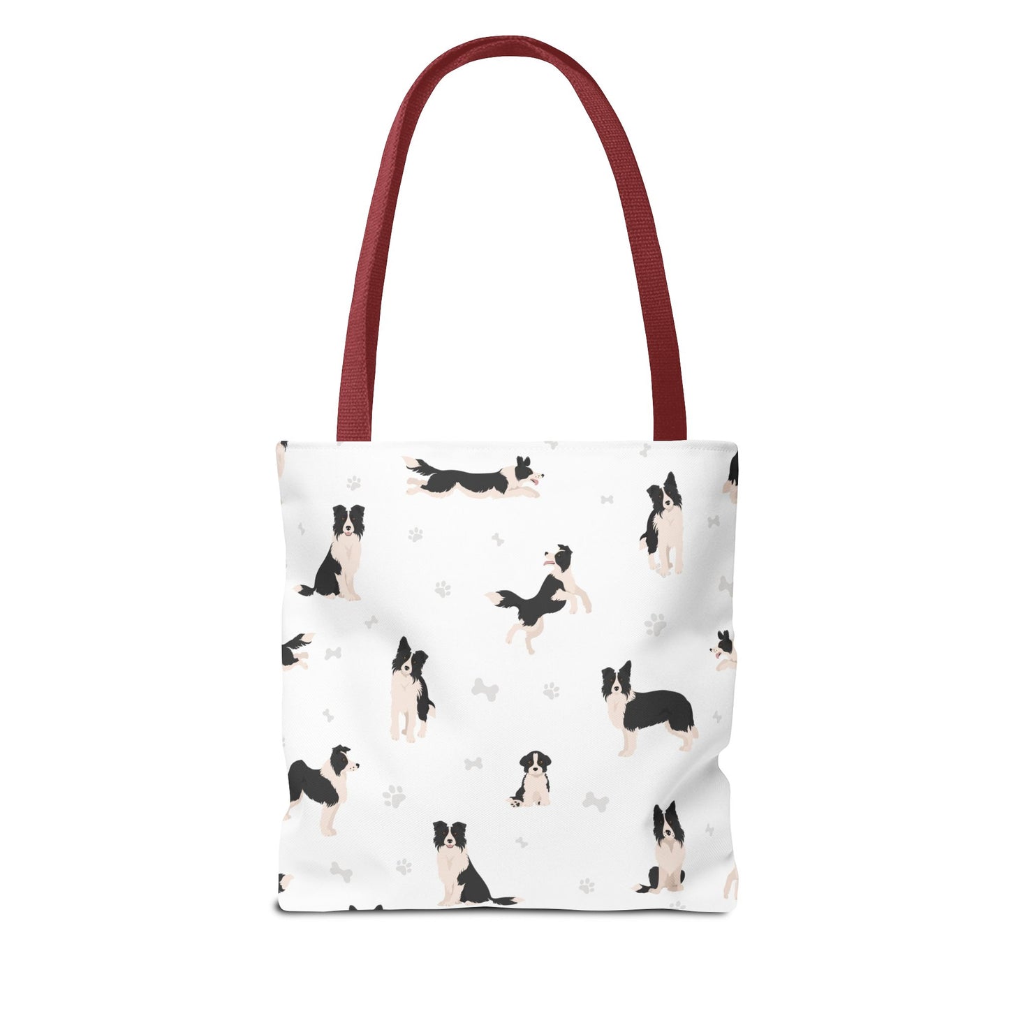 Border Collie Dog Tote Bag, Akita Dog Mom Gift