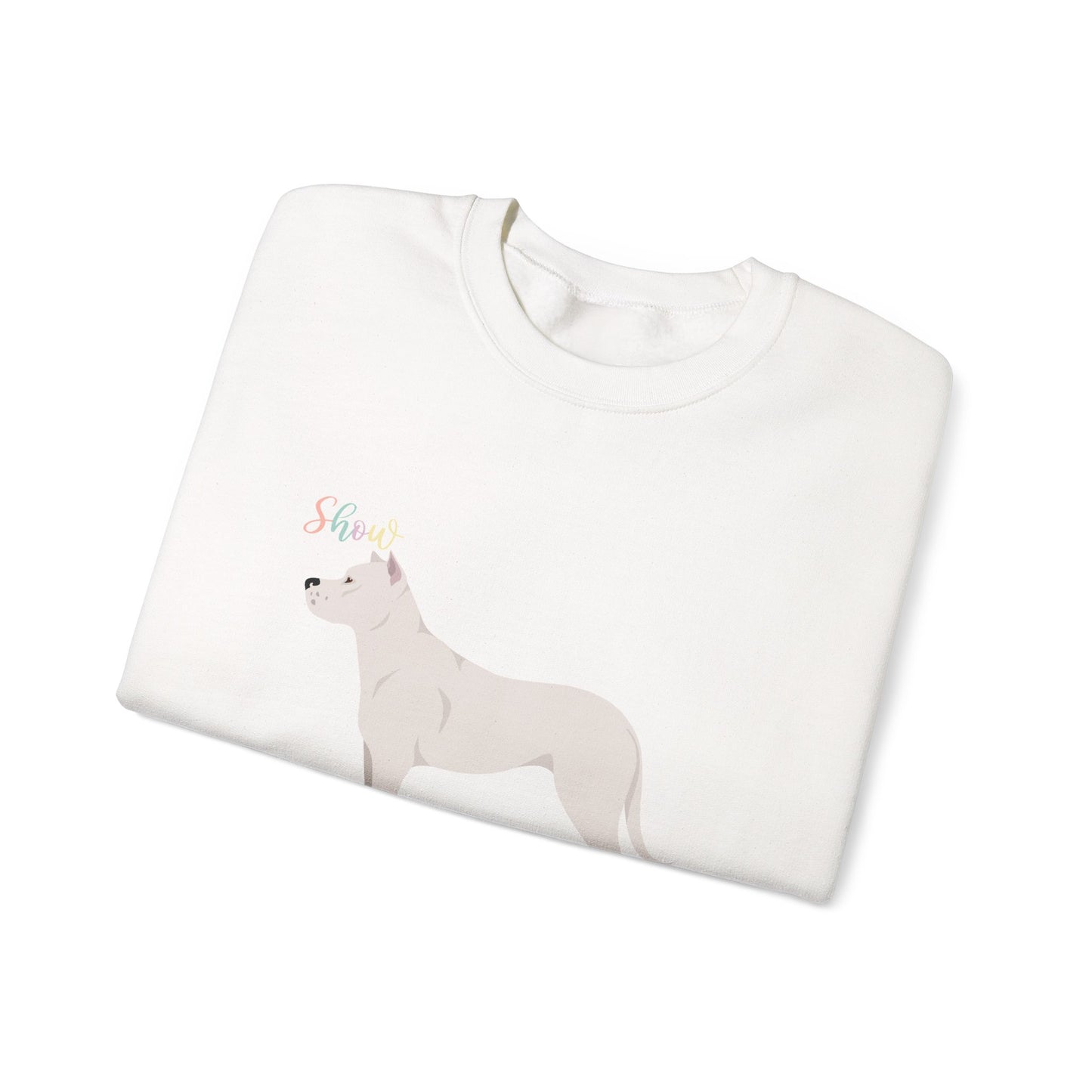 Dogo Argentino Dog Unisex Heavy Blend Crewneck Sweatshirt