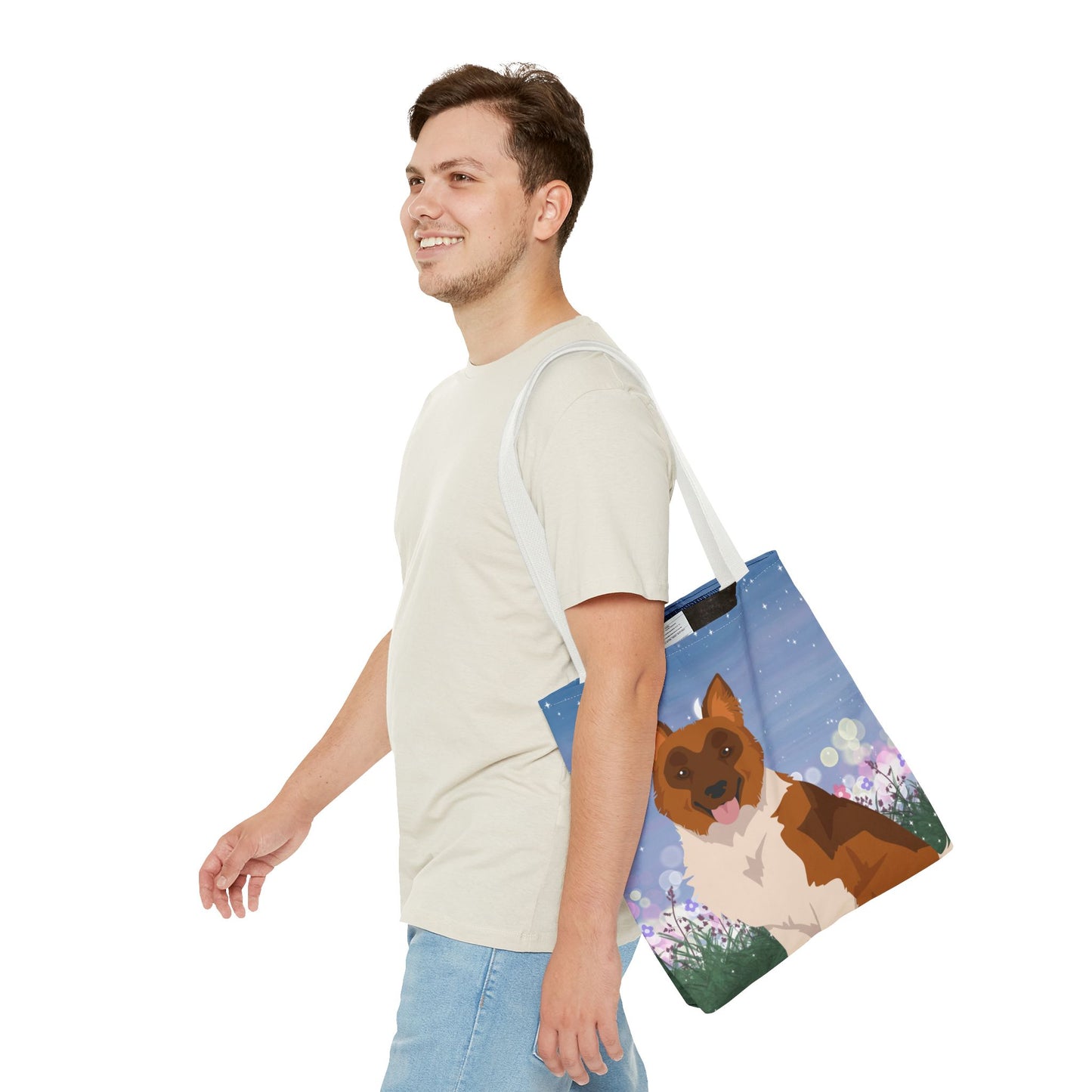 Elo Dog Tote Bag 16x16