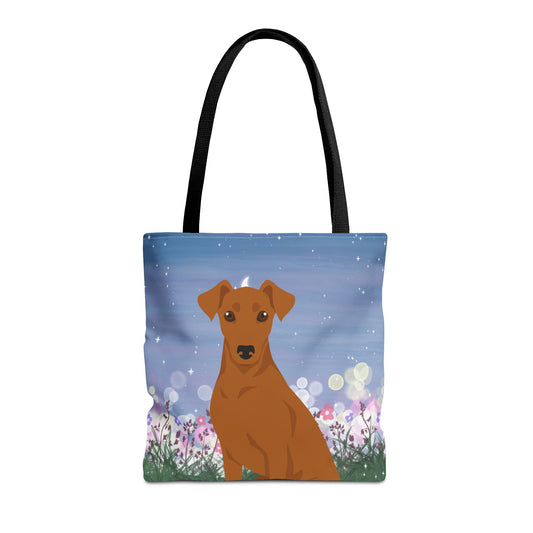 German Pinscher Dog Tote Bag 16x16