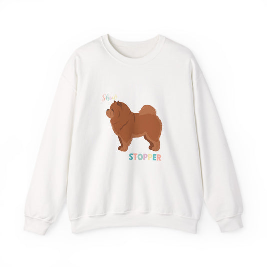 Chow Chow Dog Unisex Heavy Blend Crewneck Sweatshirt