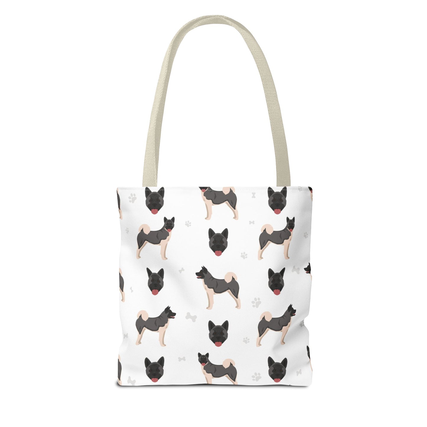 American Akita Dog Tote Bag, Akita Dog Mom Gift