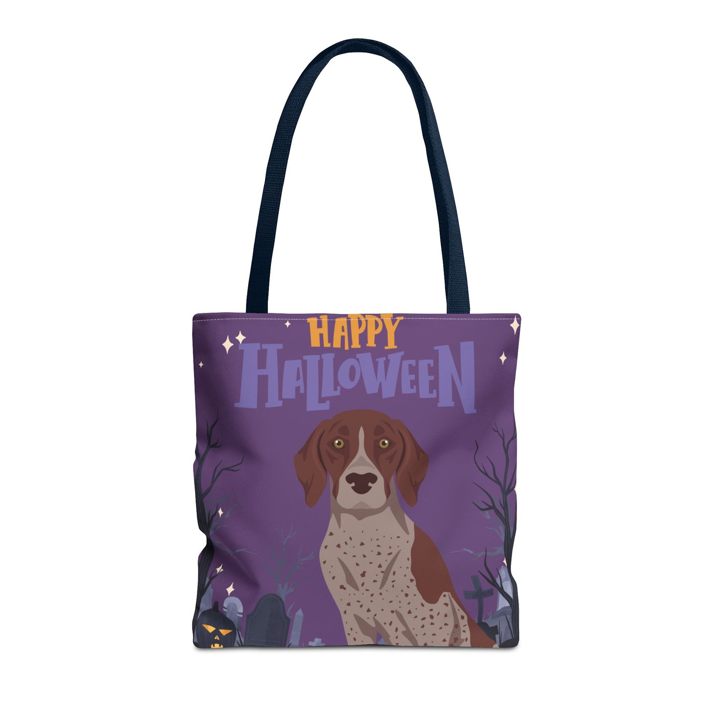 German Shorthaired Pointer Dog Happy Halloween Tote Bag 16x16