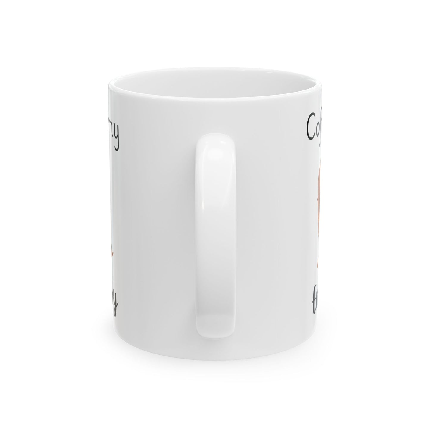 Coffee and My English Toy Ceramic Mug | Dog Lover Gift, Pet Owner Cup, Cute Mug for Dog Moms, Funny Mug for Coffee Lovers