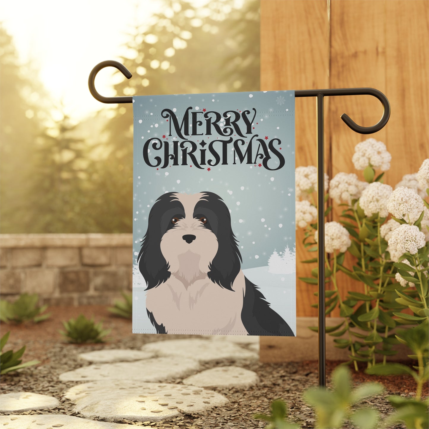 Havanese Dog Garden Flag