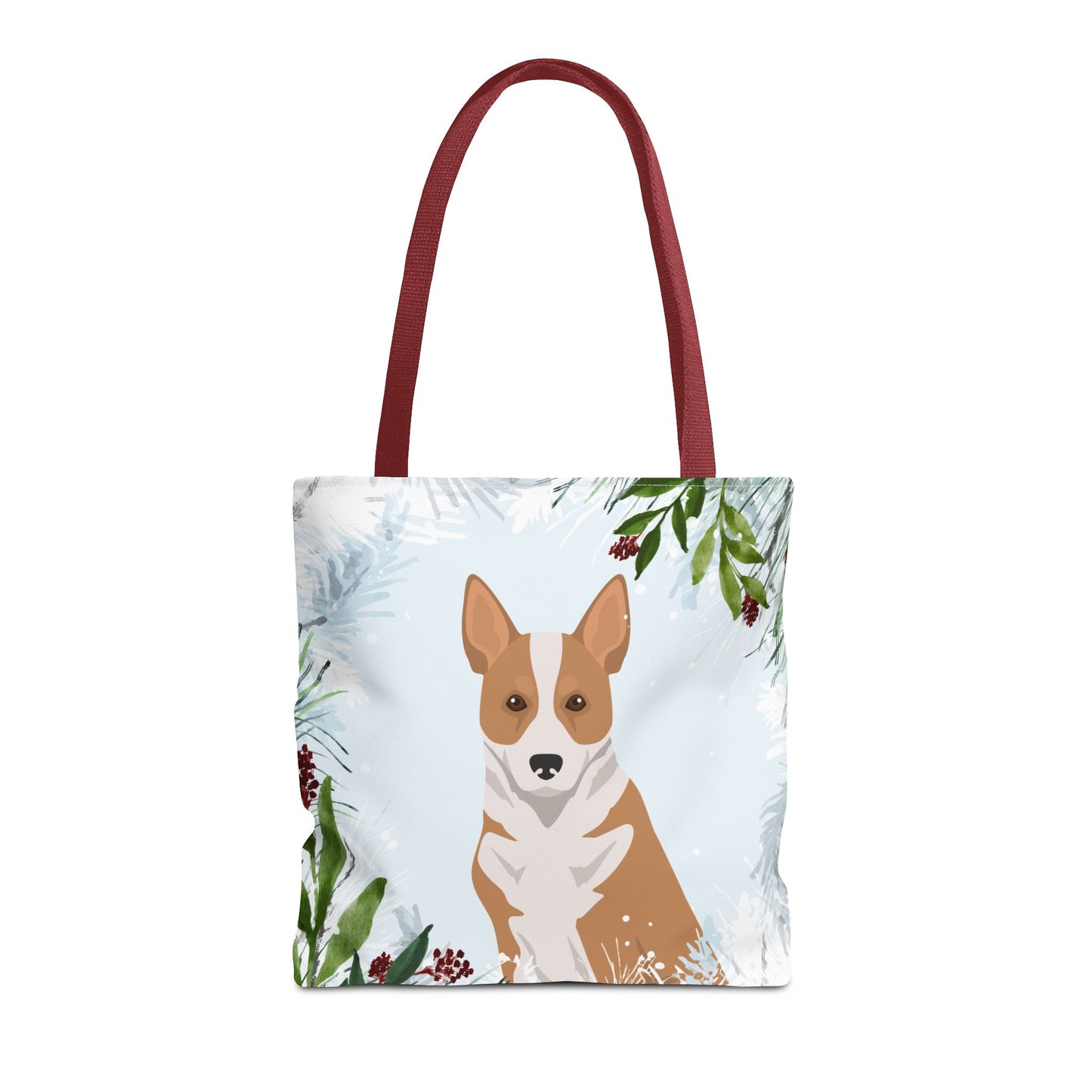 Canaan Dog Dog Christmas Holiday Tote Bag 16x16