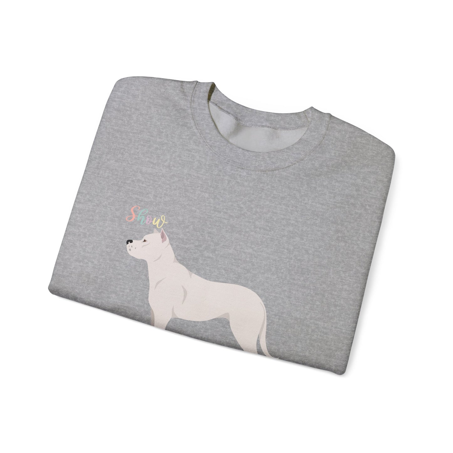 Dogo Argentino Dog Unisex Heavy Blend Crewneck Sweatshirt