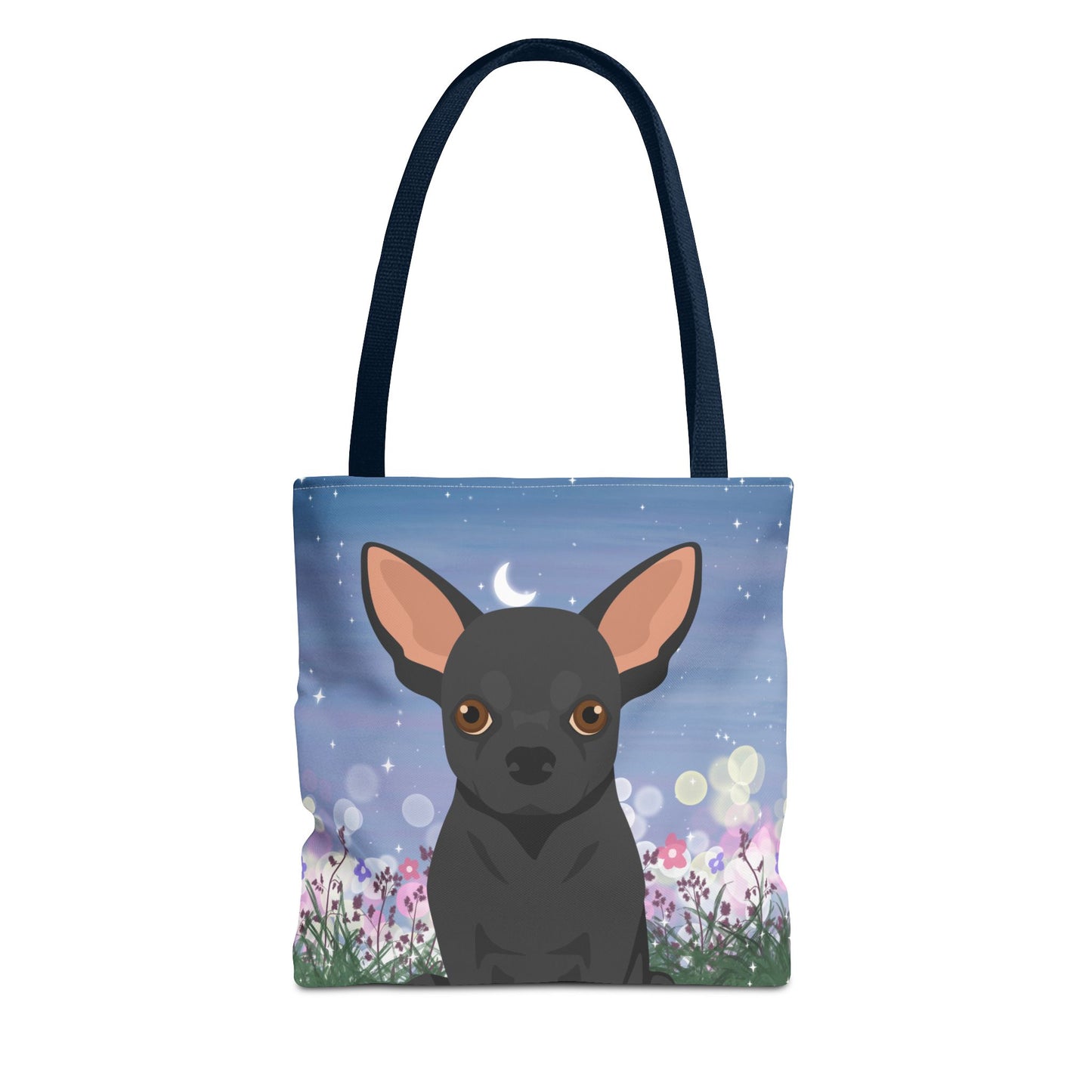 Chihuahua Dog Tote Bag 13x13