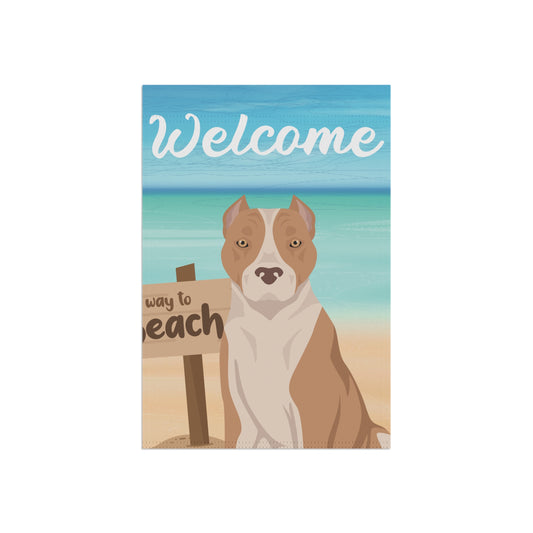 American Staffordshire Terrier Dog Garden Flag