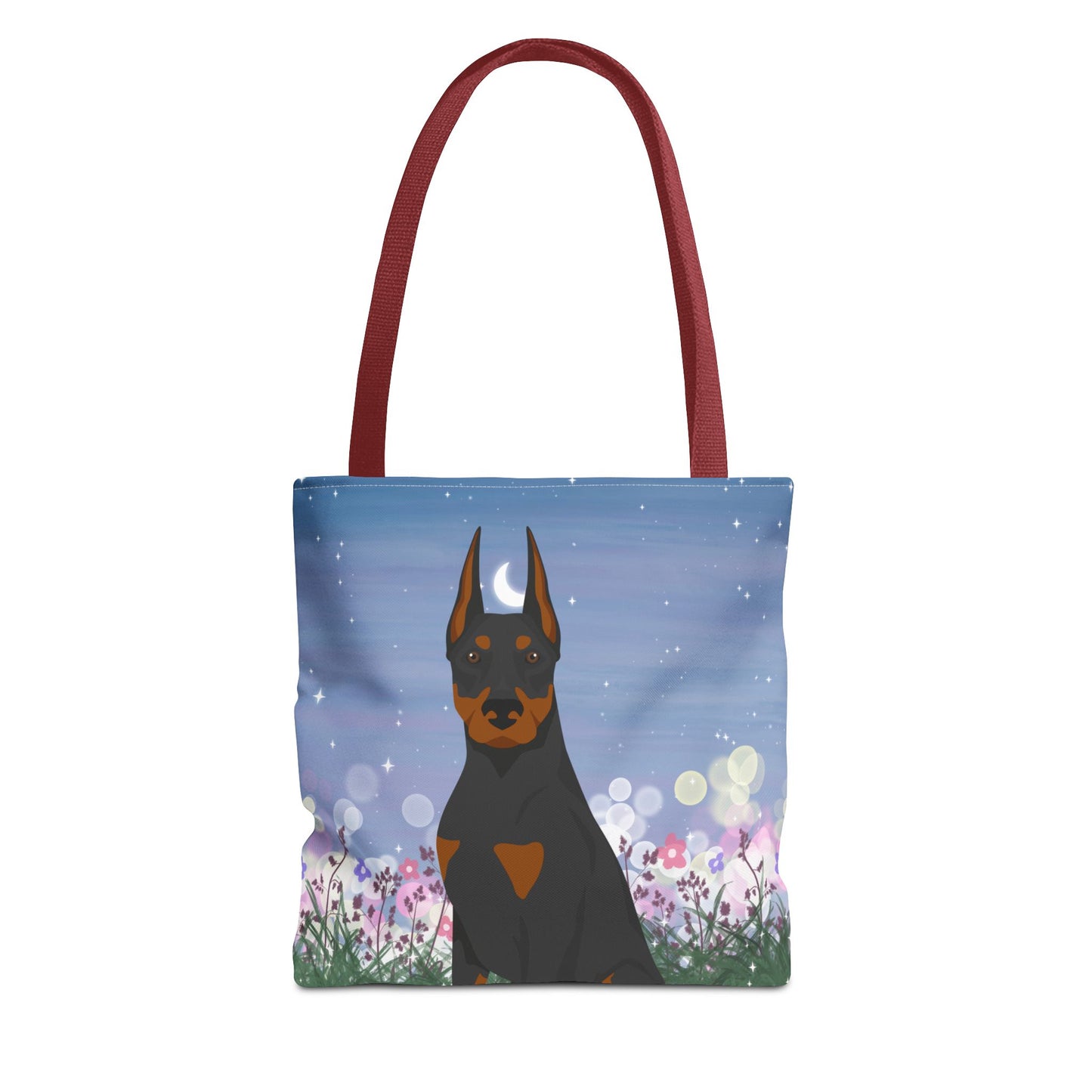 Dobermann Pinscher Dog Tote Bag 13x13