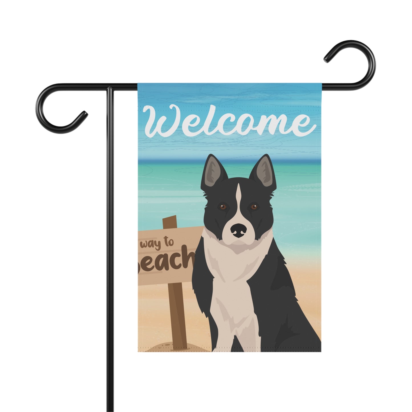 Karelian Bear Dog Dog Garden Flag