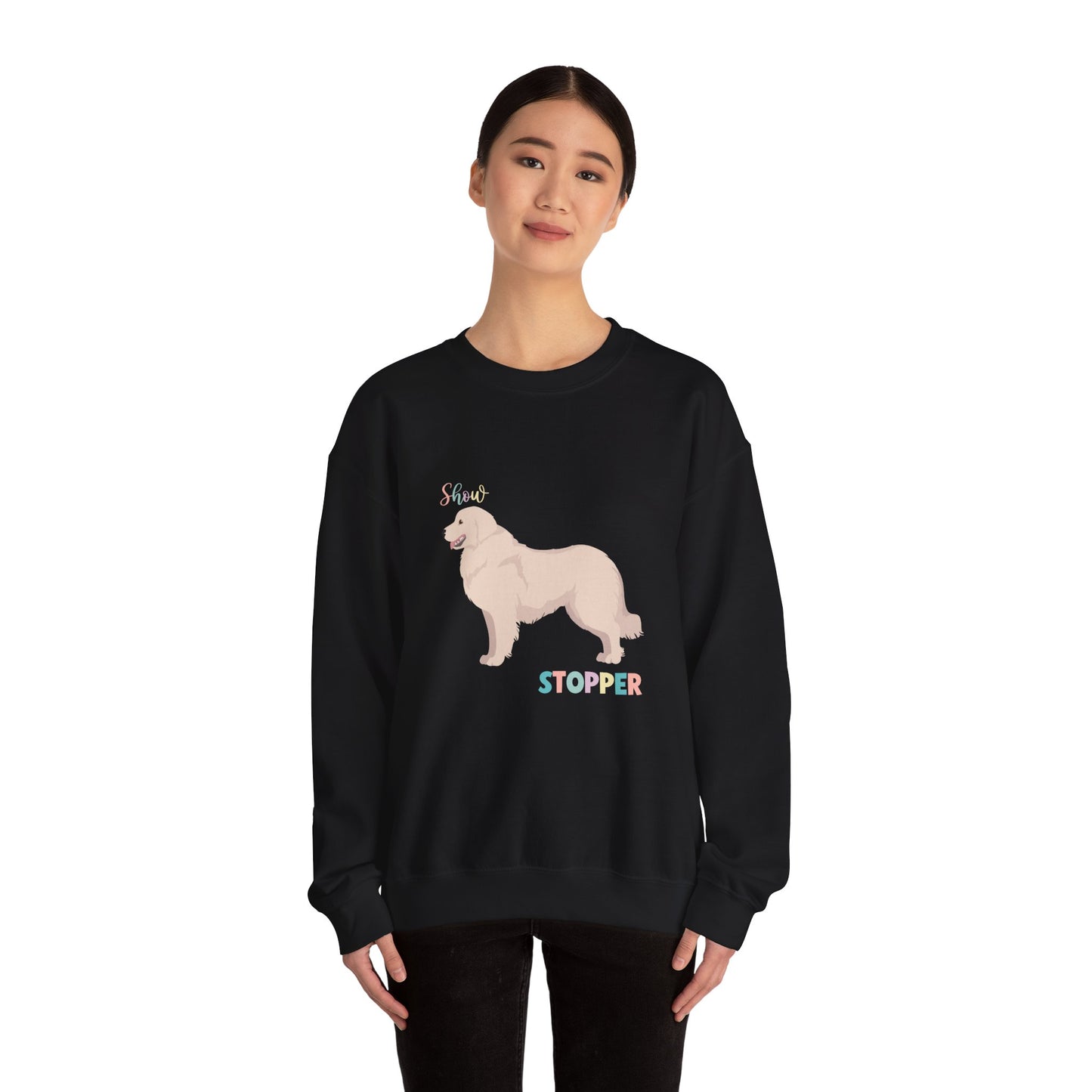 Maremma Sheepdog Dog Unisex Heavy Blend Crewneck Sweatshirt