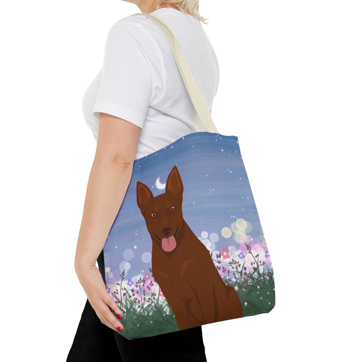 Australian Kelpie Dog Tote Bag 16x16