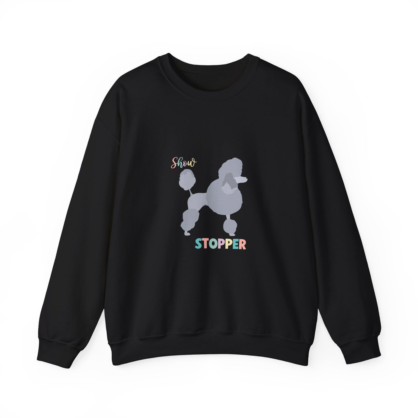 Poodle Dog Unisex Heavy Blend Crewneck Sweatshirt