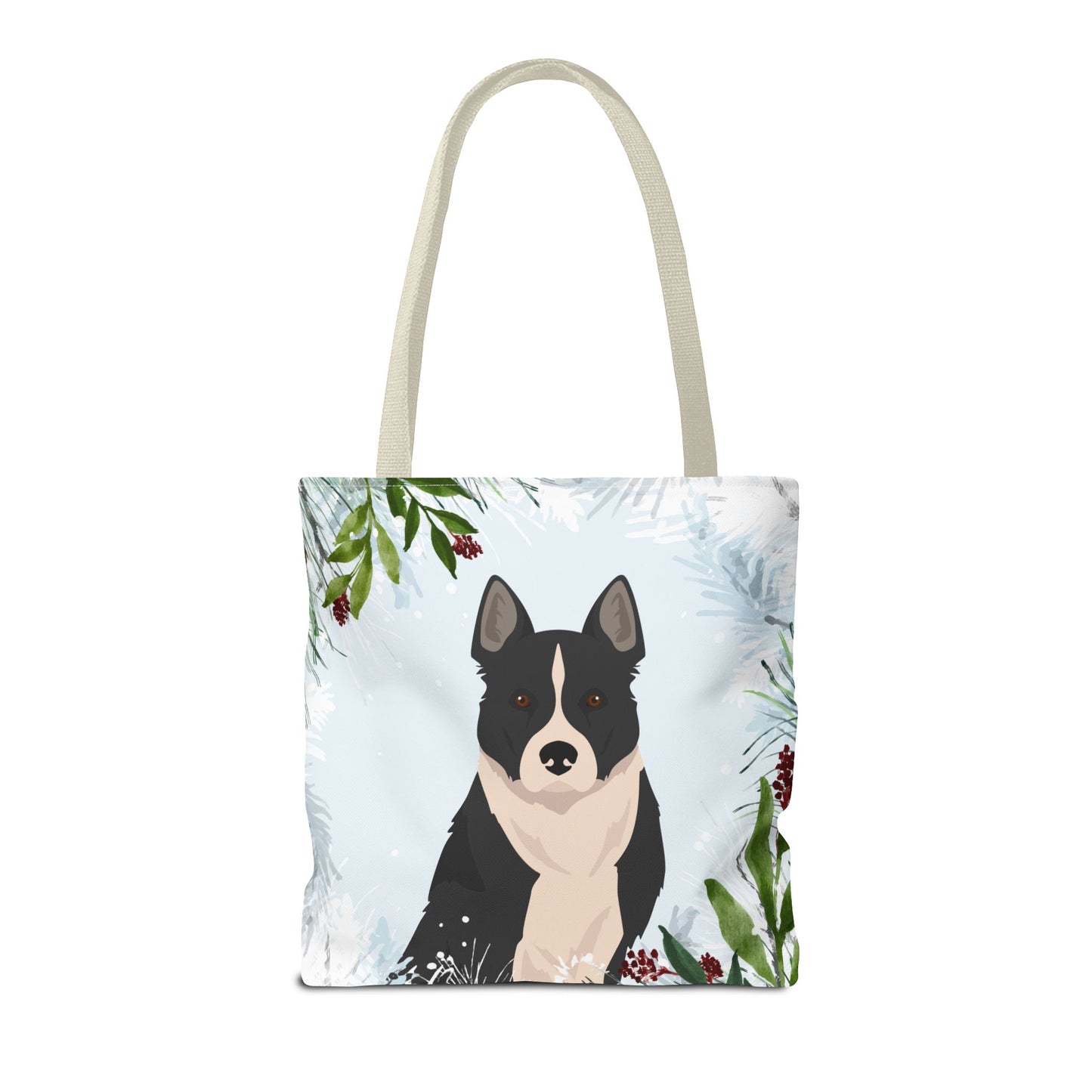 Karelian Bear Dog Dog Christmas Holiday Tote Bag 16x16