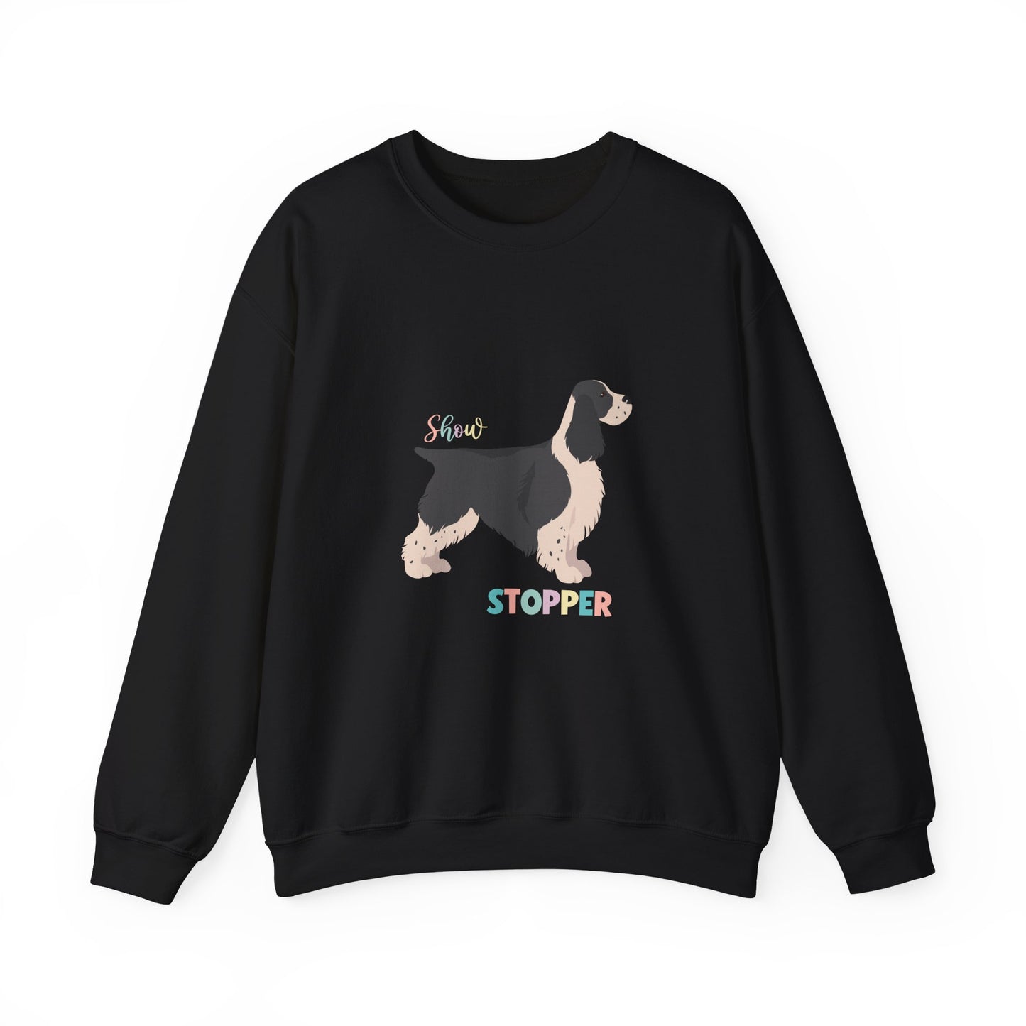 Springer Spaniel Dog Unisex Heavy Blend Crewneck Sweatshirt