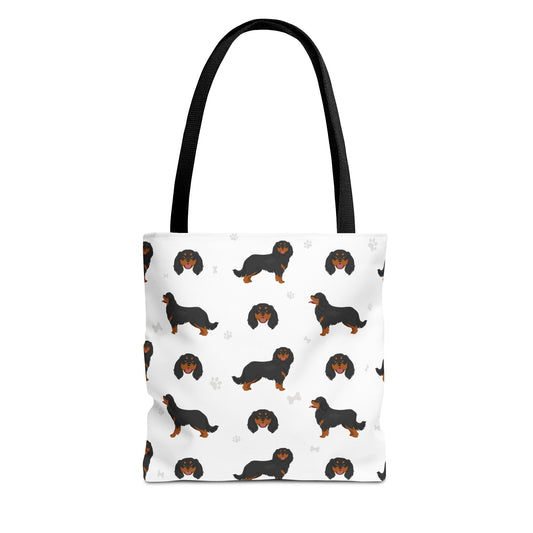 Cavalier King Charles Spaniel Dog Tote Bag
