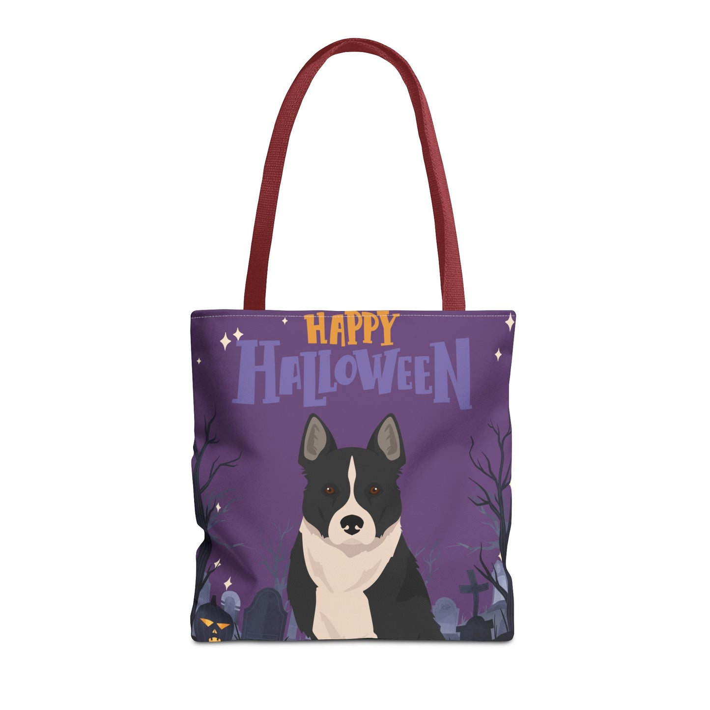 Karelian Bear Dog Dog Happy Halloween Tote Bag 16x16